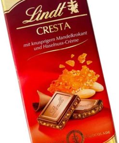 Lindt Cresta (with Crispy Almond And Hazelnut Creme)100gm