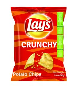 Chips Potato Crunchy 1.8Oz Lays (P)