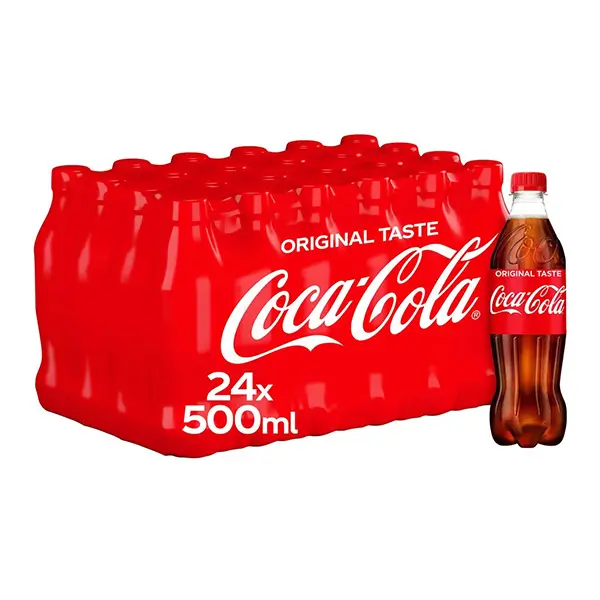 Coke Bottles (GB) – 24x500ml - Image 3