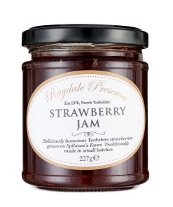 Raydale Strawberry Jam-227g (Order per case size of 12 units only)