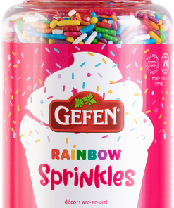 Sprinkles Rainbow 10Oz Gefen (P)