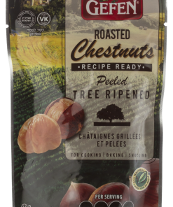 Chestnuts Whole Roasted Peeled 3Oz Gefen
