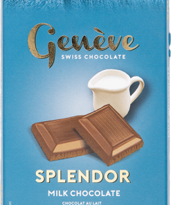 Chocolate Bar Milk Splendor Geneve 3.5Oz (P)
