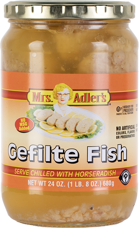 Gefilte Fish Regular 24Oz Mrs Adler (P) - Image 2