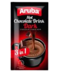 Aruba Instant Drink Hot Choco Dark 3in1 26g