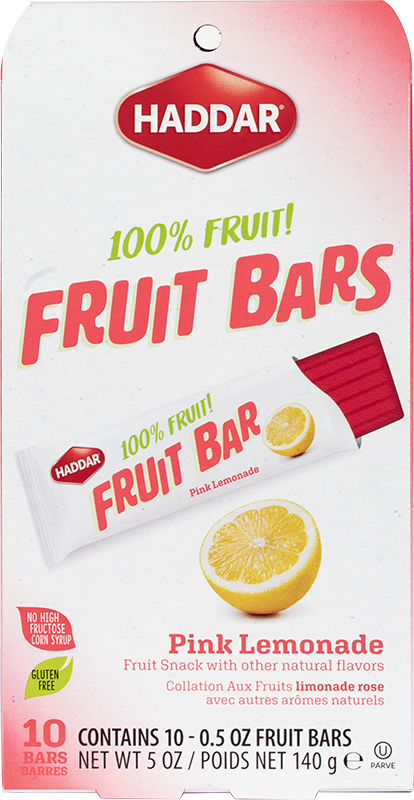 Fruit Bars Pink Lemonade 10Ct Haddar - Image 2