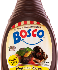 Syrup Chocolate Sugar Free 18Oz Bosco (D)