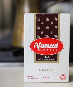 AL AMEED Dark Coffee W / Cardamom 8 oz