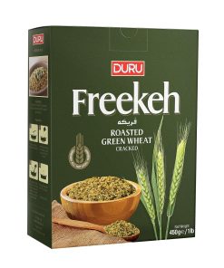 DURU Freekeh Green Roasted Wheat 450 gm