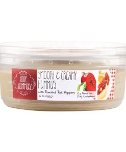 Hummus Creamy With Roasted Peppers 16Oz Holy Hummus (D