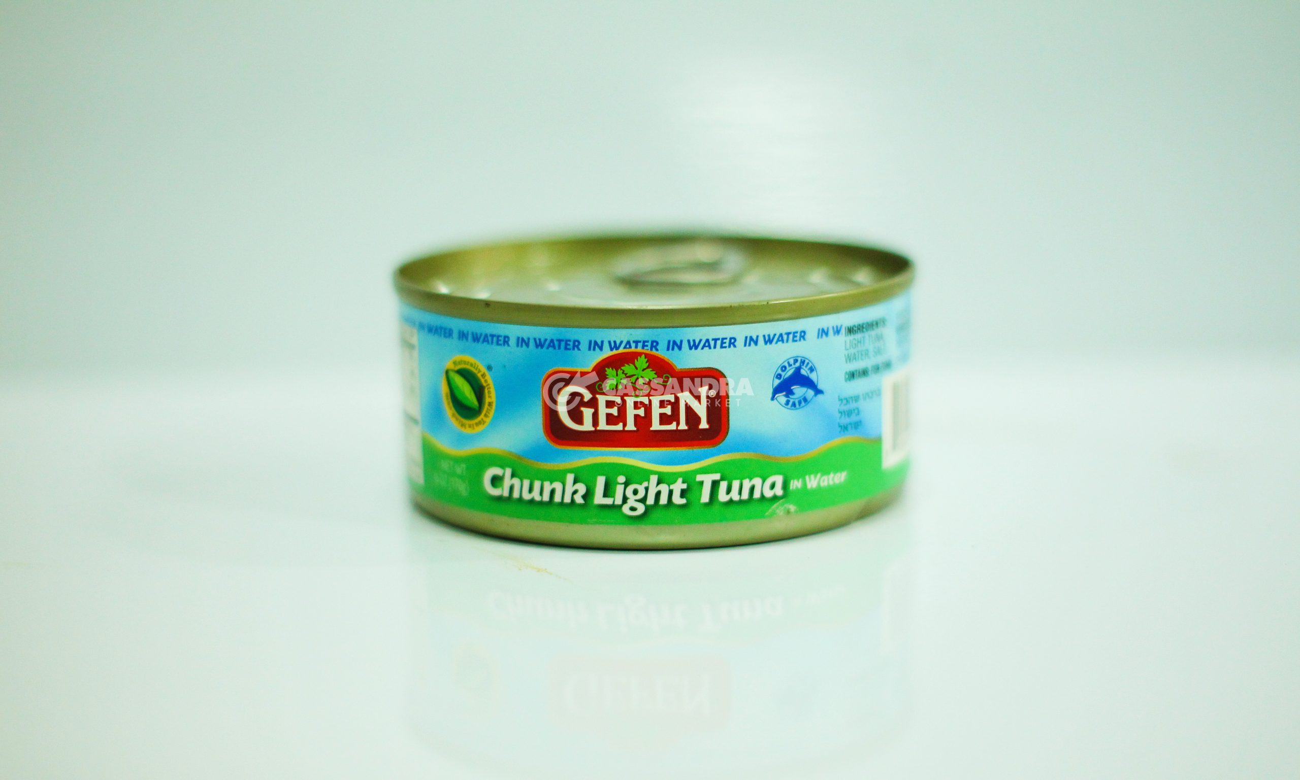 GREFEN CHUNK LIGHT TUNA IN WATER 6 OZ