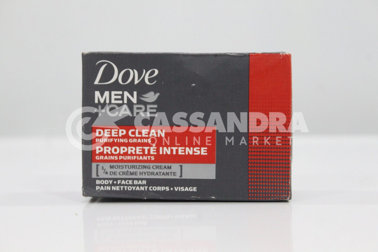 DOVE men +care Body+ Face Bar Deep Clean Purifying Grains - Image 2