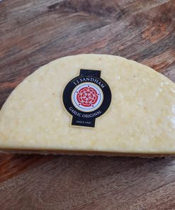 Cheddar with Garlic 1.5kg (JJ Sandham)