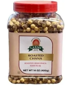 LAXMI Roasted Chana 400 gm JAR