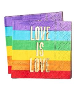 LOVE IS LOVE NAPKIN