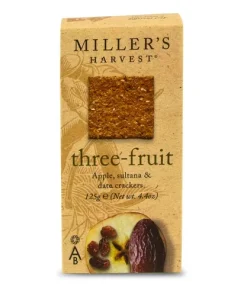 Miller’s harvest Three Fruit Wafer – 125g (Order per case of 6 units only)