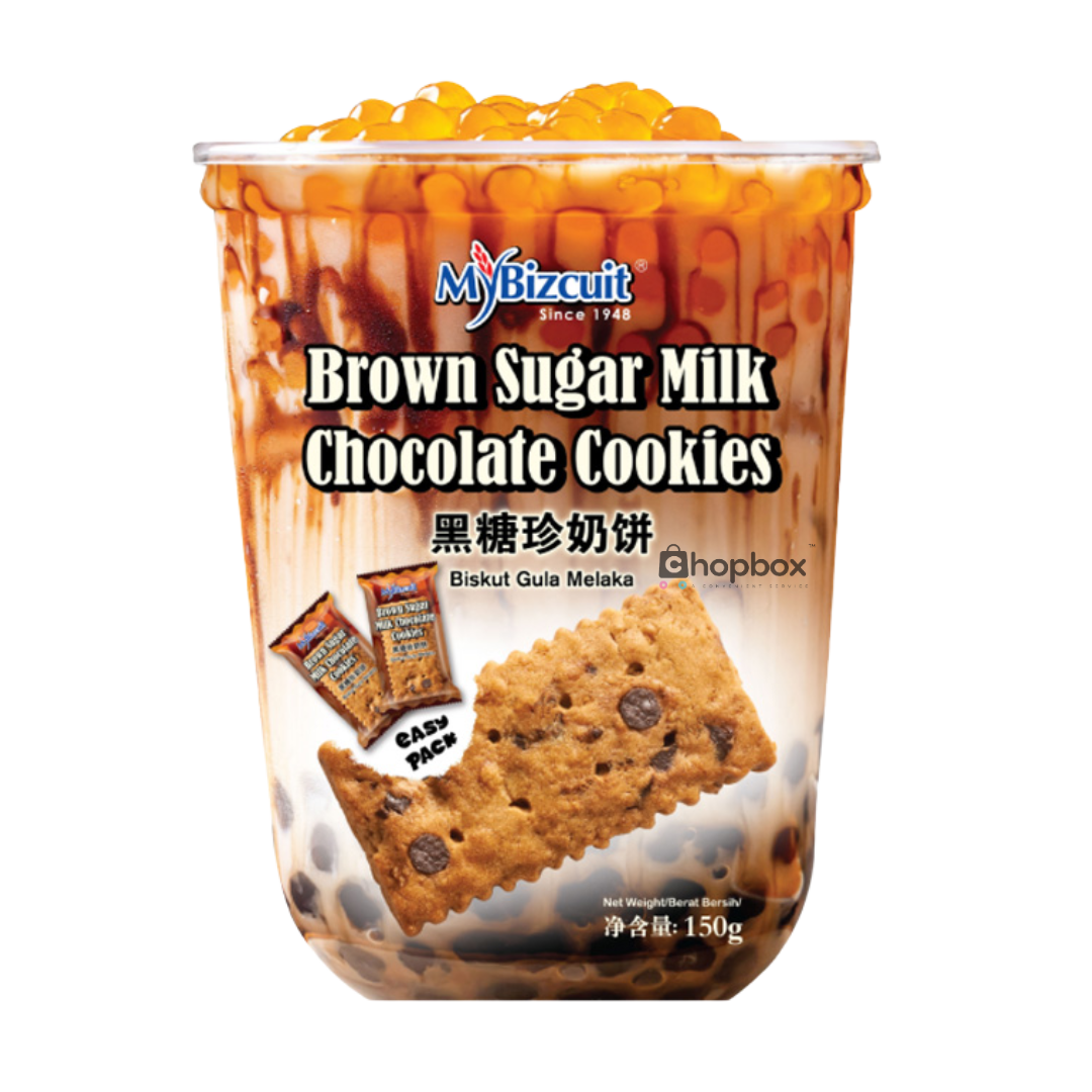 My Bizcuit Brown Sugar Milk Chocolate Chip Cookies Cup 150grm - Image 2