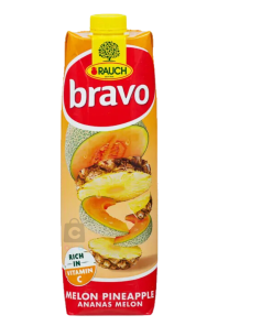 Rauch Bravo Melon Pineapple Juice 1lt