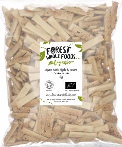 Organic Spelt, Nigella & Sesame Cracker Snacks