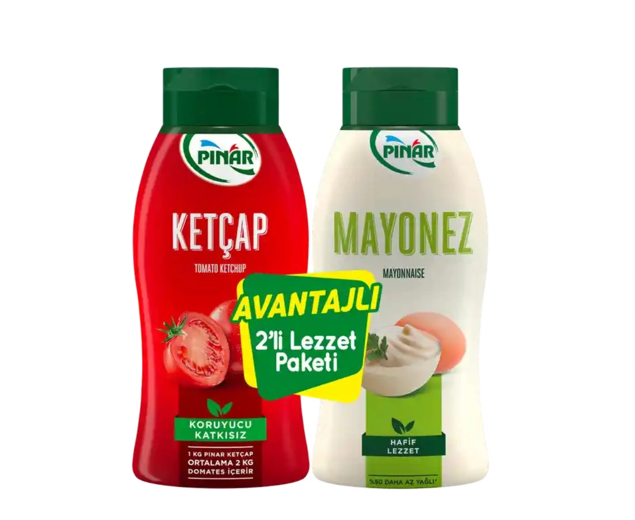 PINAR Ketchup 600 gr + Mayonnaise 500 gr 2 pcs - Image 2