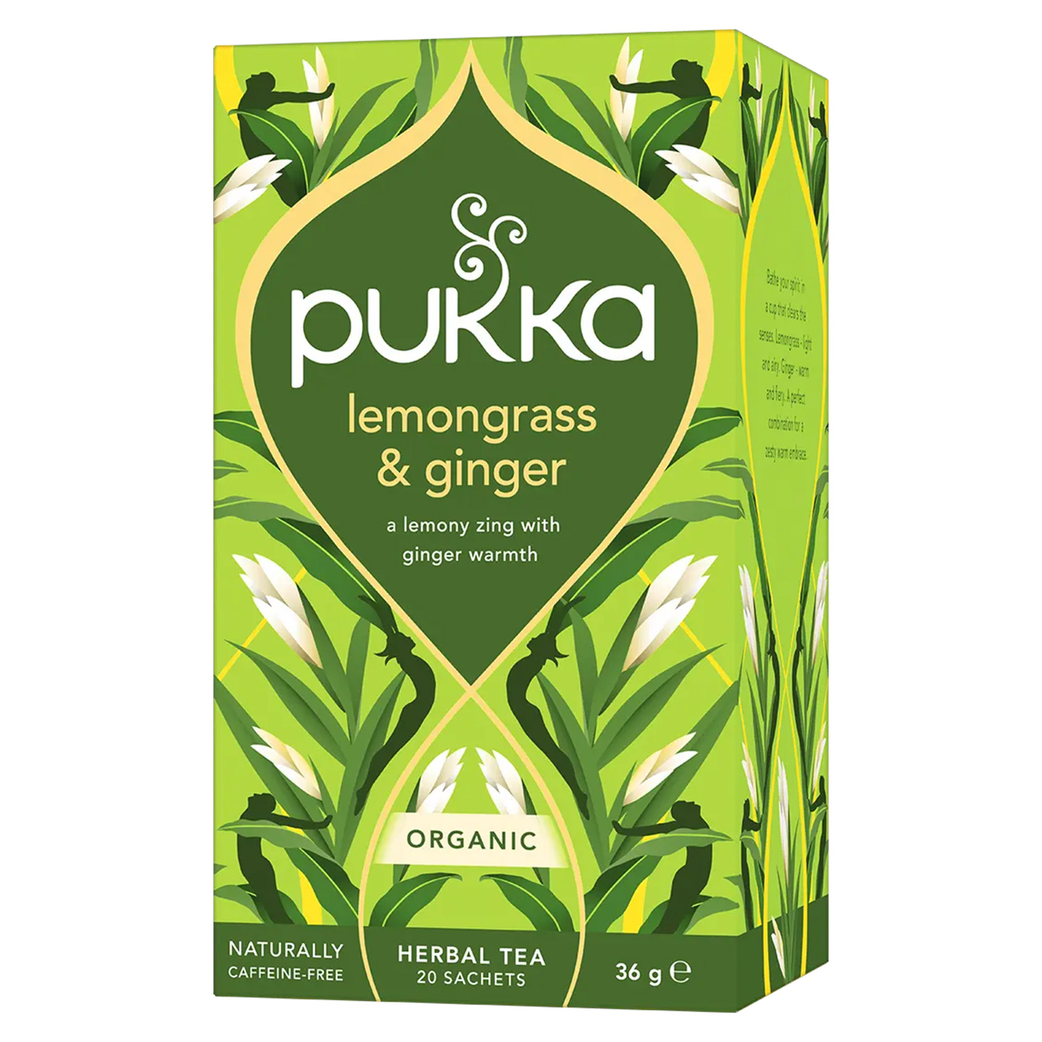 Pukka Organic Lemongrass & Ginger Tea 20 Tea Bags