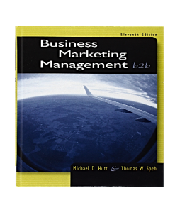 Business Marketing Management: B2B