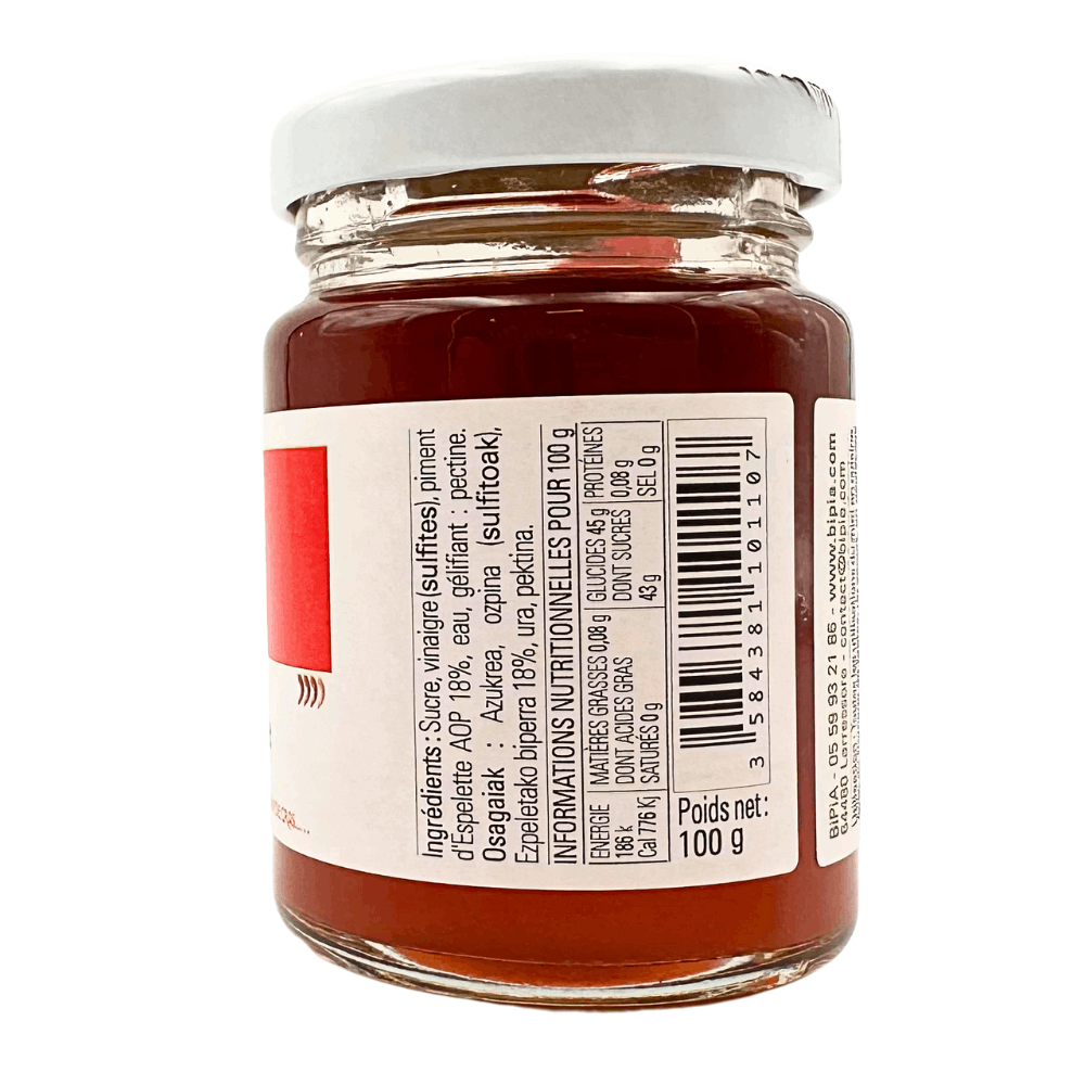 BiPia Espelette Chilli Pepper Jelly 100g - Image 4