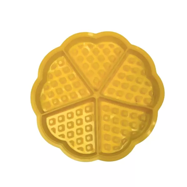 Silicone Waffle Mould Yellow