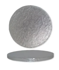 12 Inch Thick Silver Round Cake Board