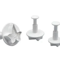 Ivy Leave Plunger Cutter Set of 3