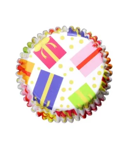 PME Cupcake Casing Foil Presents Pack of 30