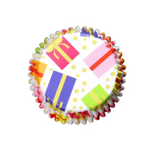 PME Cupcake Casing Foil Presents Pack of 30 - Image 2