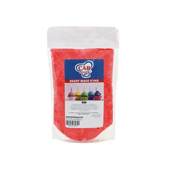 Red Ready Made Icing 350 g