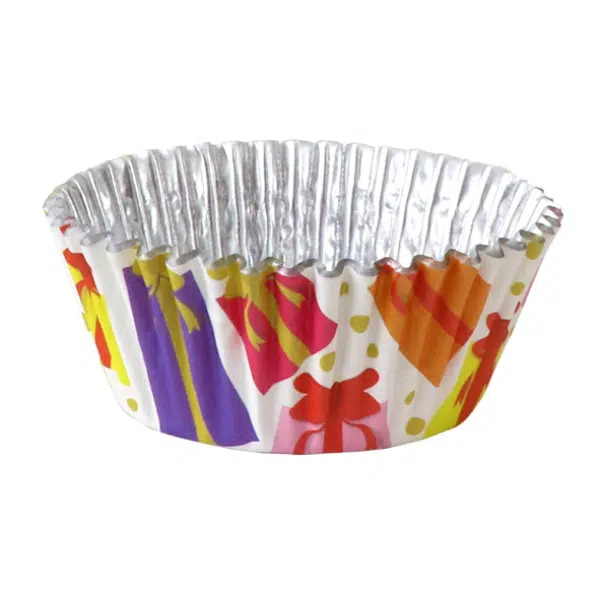 PME Cupcake Casing Foil Presents Pack of 30 - Image 3