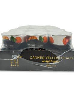 Eden Harvest Peach in Syrup – 12x425g