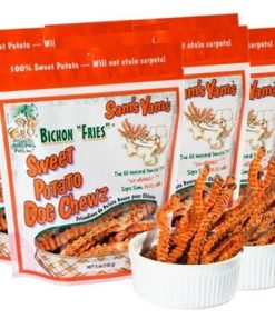 Sam's Yams Bichon Fries Sweet Potato Chews for Dogs