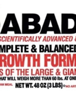 Abady Raw Frozen Growth Beef Formula for Large and Giant Breed Puppies - 3LB