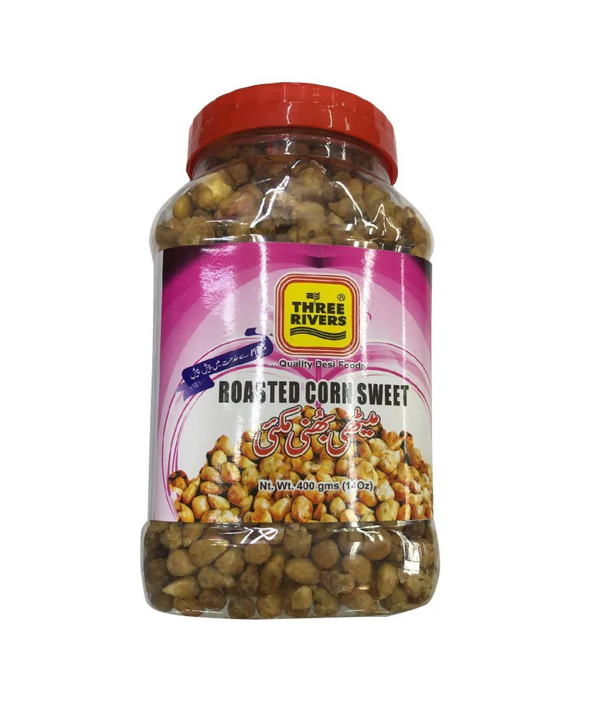 Three Rivers Roasted Gram W / Skin JAR 400 gm