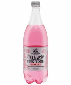 Fitch & Leedes Pink Tonic Sugar Free Plastic 1L