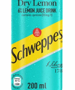 Schweppes Dry Lemon Can 300ml