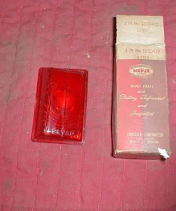 NOS Mopar Left Tail Lens 1949 Plymouth 3 Passenger Models
