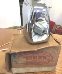 NOS Mopar Rear Outer Bumper Guard 1950 Chrysler Models