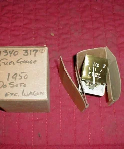 NOS Mopar Fuel Gauge 1950 DeSoto DeLuxe Custom