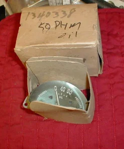 NOS Mopar Oil Gauge 1950 Plymouth Deluxe Special Deluxe