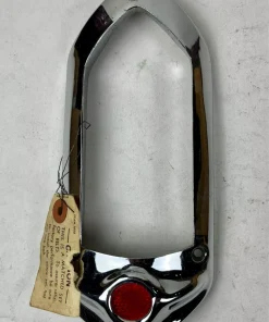 NOS Mopar Left Tail Light Bezel 1951 1952 Dodge Models Wayfarer Meadowbrook