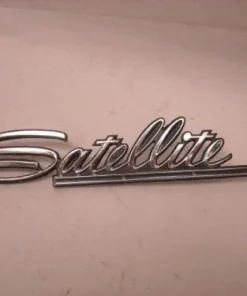 NOS Mopar Fender Nameplate 1968 Plymouth Sport Satellite Models