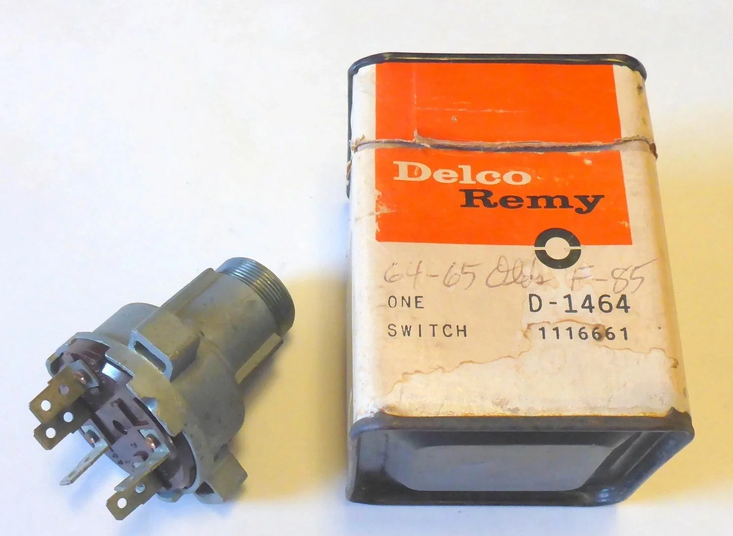 NOS Delco Ignition Switch 1965 Chevrolet Chevelle Corvair & Chevy II Nova Models - Image 2