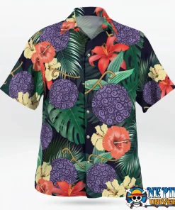 Gomu Gomu no Mi Hawaiian Shirt Colorful Cosplay