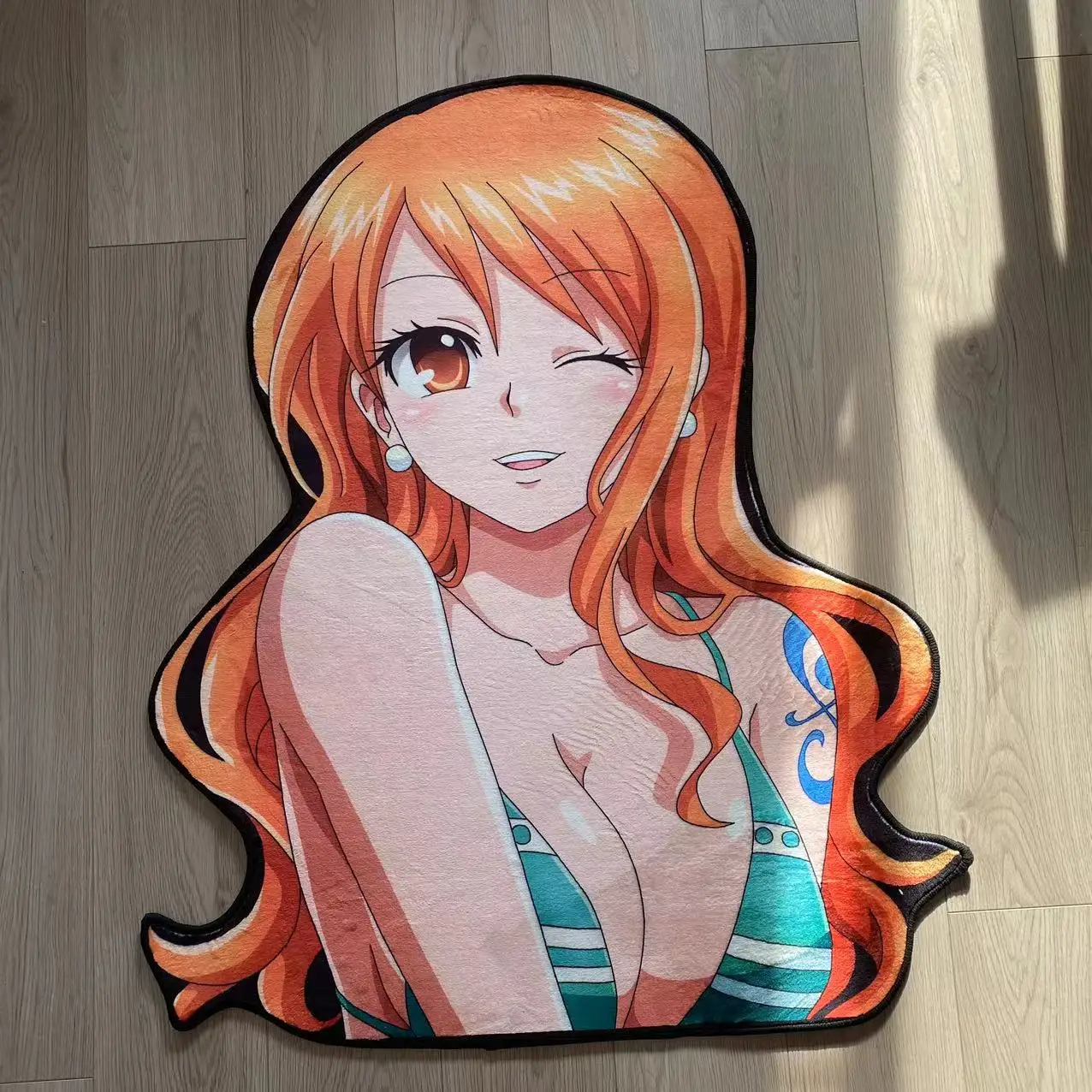 One Piece Anime Nami Rugs Non Slip Ultra Soft (2 Styles) - Image 3