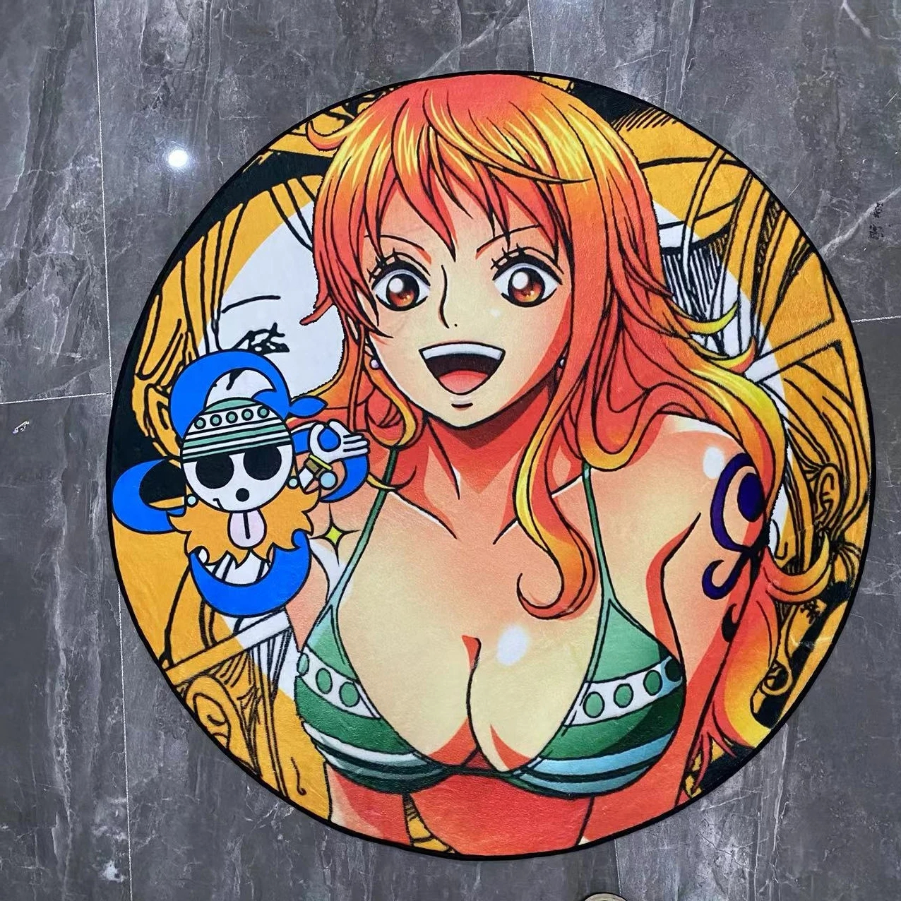 One Piece Anime Nami Rugs Non Slip Ultra Soft (2 Styles) - Image 2